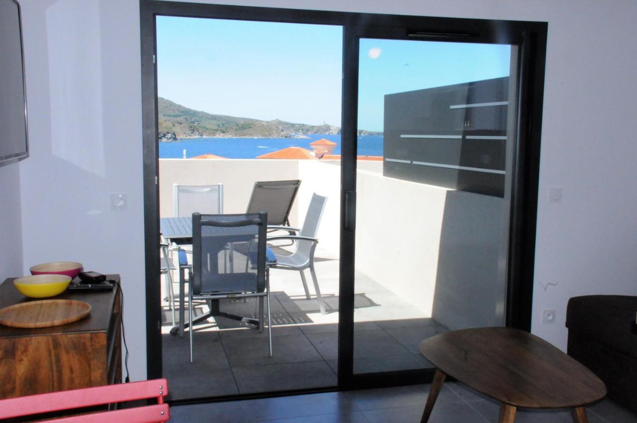 Appartement Avec Grande Terrasse Vue Sur Mer Banyuls-sur-Mer Exteriör bild